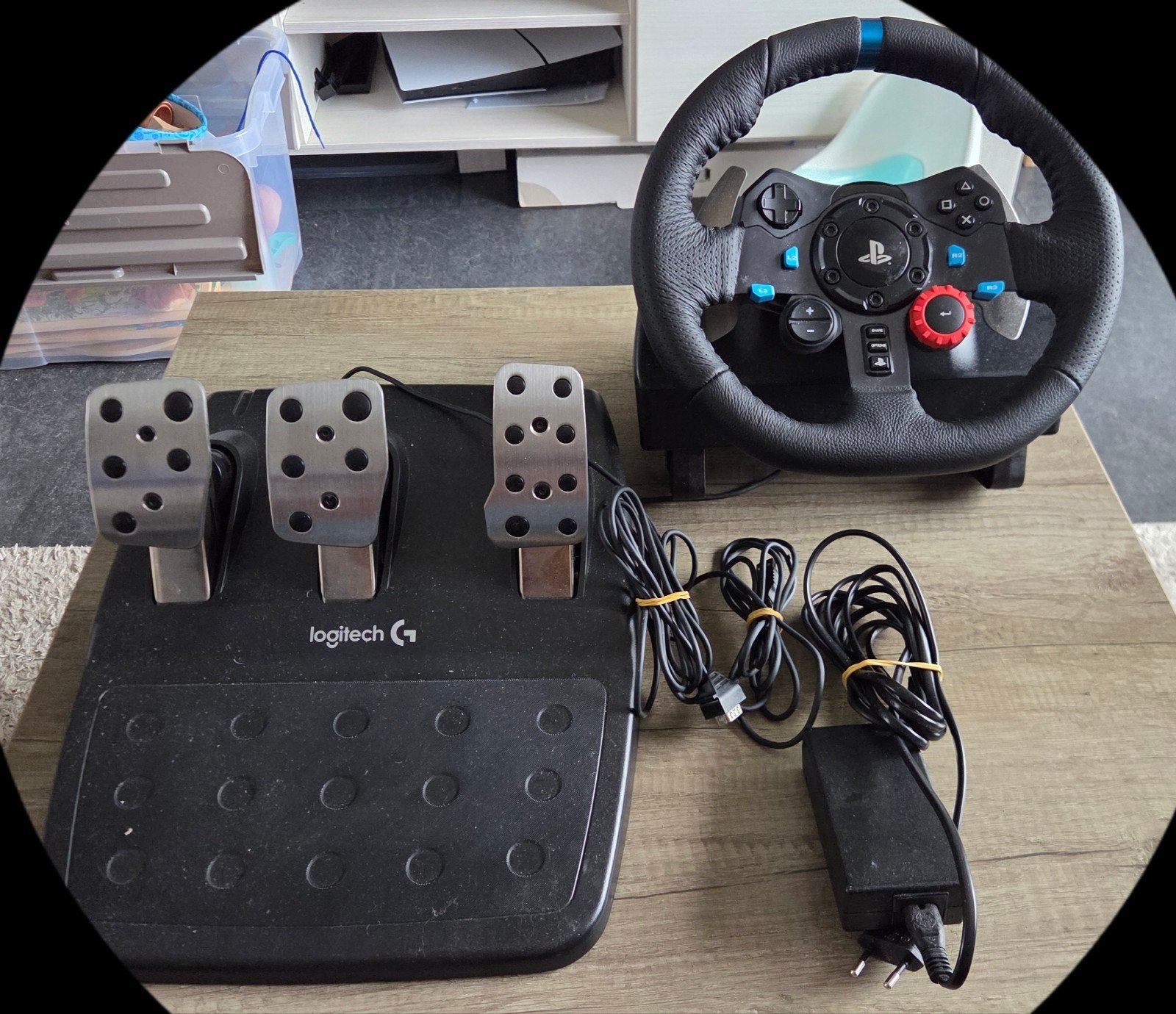 Logitech G G29 Driving Force Racestuur - PS5/PS4/PC, Ophalen, Racestuur, Force feedback, PlayStation