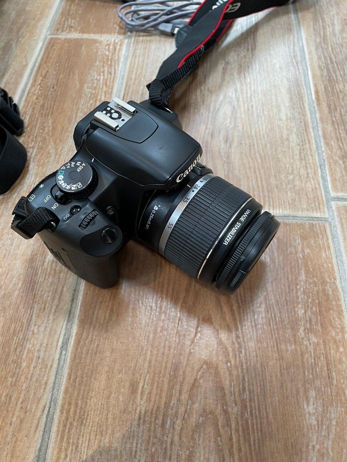 Canon Eos 450D incl accessoires, Ophalen, Spiegelreflex, Canon, Ingebouwde flitser