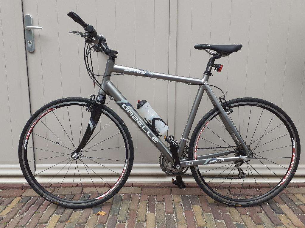 Gazelle SPN-3 racefiets  hybride fiets zeer goede staat H 57, Fietsen en Brommers, Ophalen, 28 inch, Gebruikt, Velgrem
