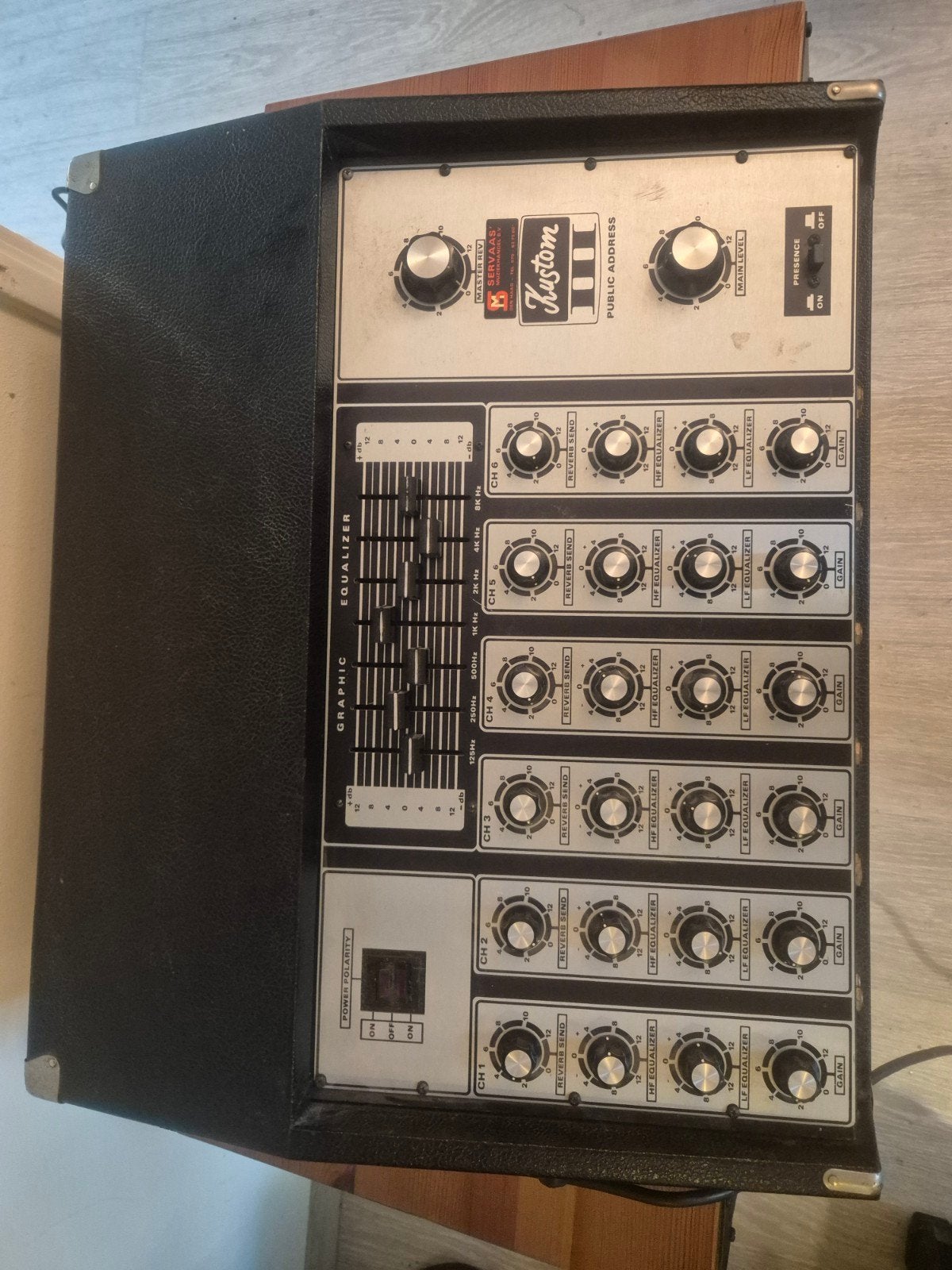 leuk vintage kustom PA-systeem jaren 70, Ophalen, Gebruikt