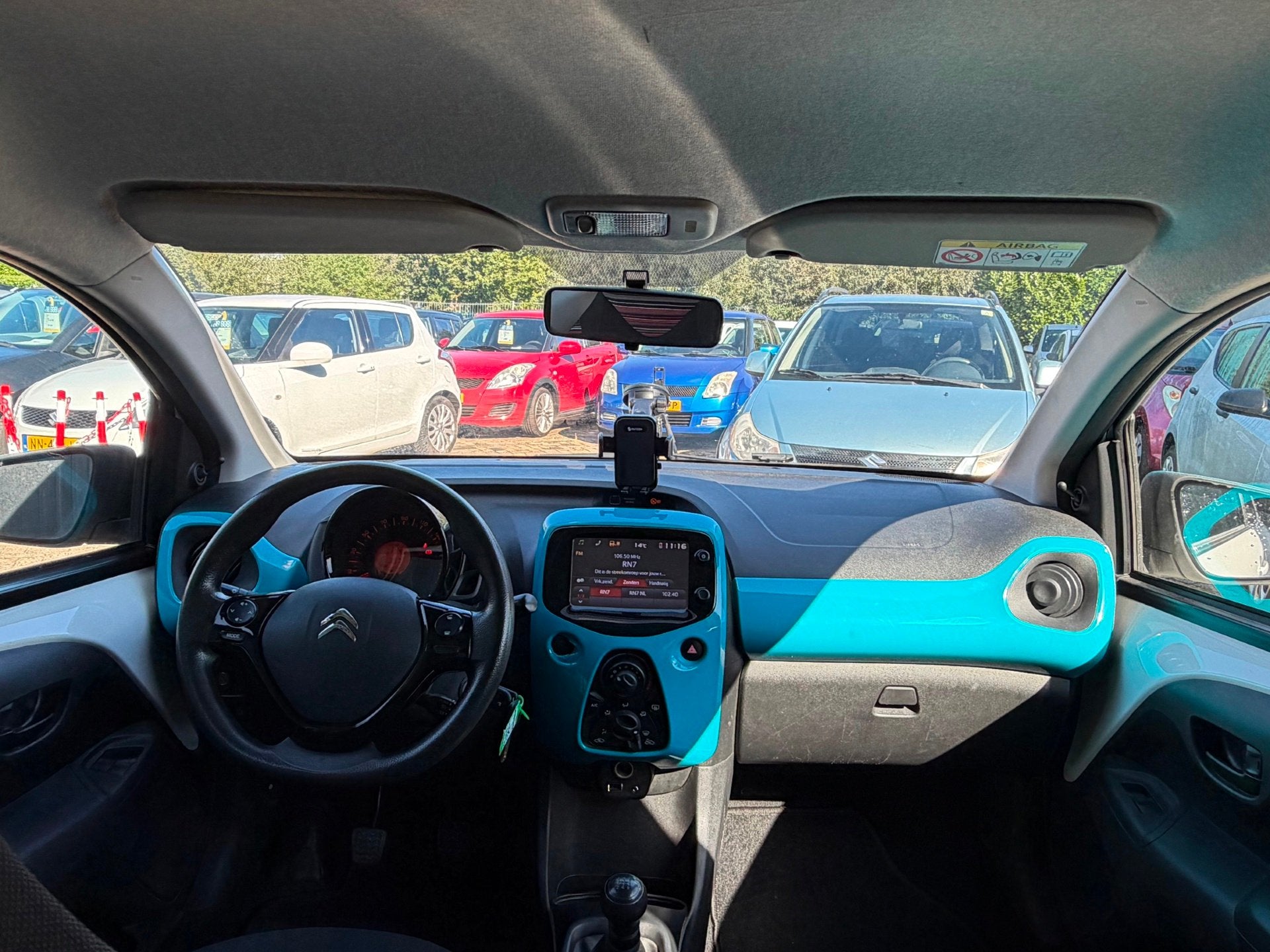 Citroen C1 1.0 | Airco | Two-Tone | APK 07-2027 |, Auto's, Voorwielaandrijving, Gebruikt, Euro 6, 4 stoelen