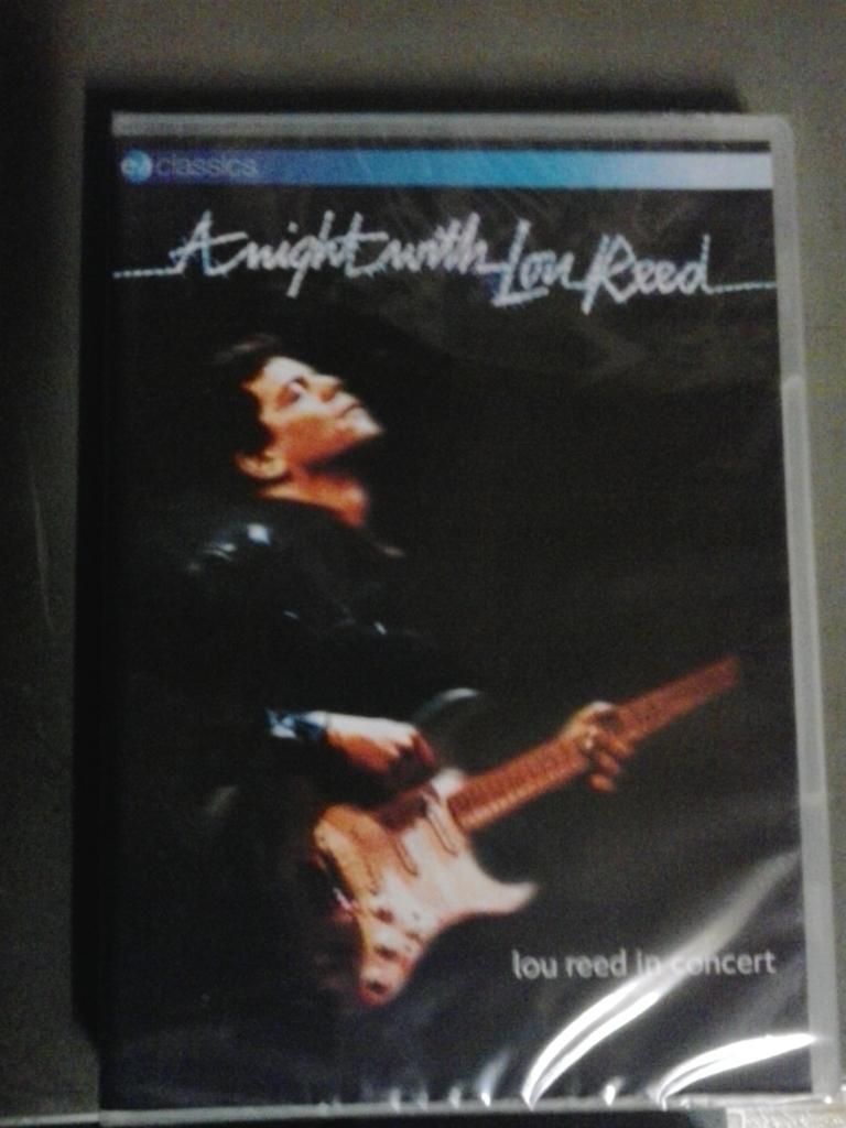A night with Lou Reed dvd (nog seald), Alle leeftijden, Ophalen, Zo goed als nieuw