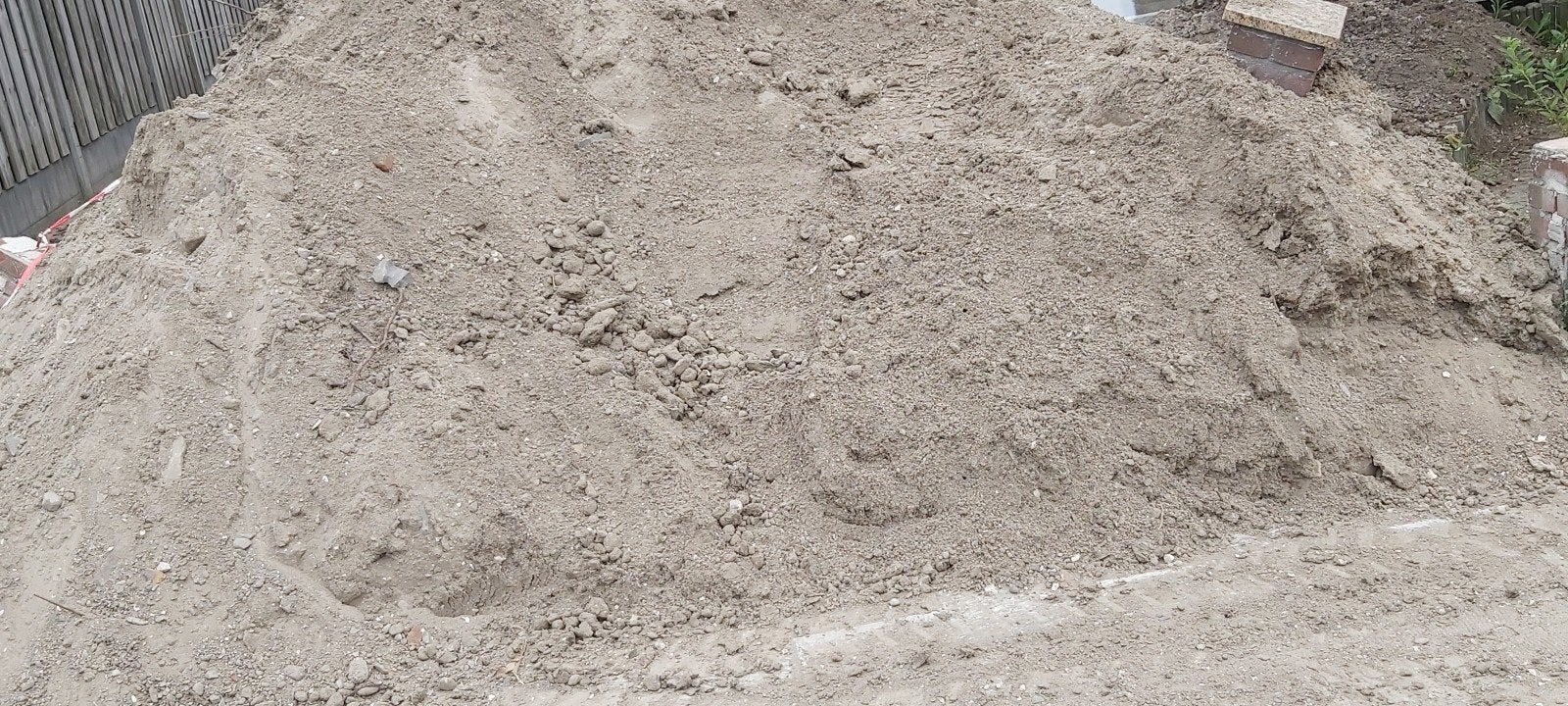 Zand met grint voor ophogen van uw straat, Tuin en Terras, Ophalen, Gebruikt, Straatzand