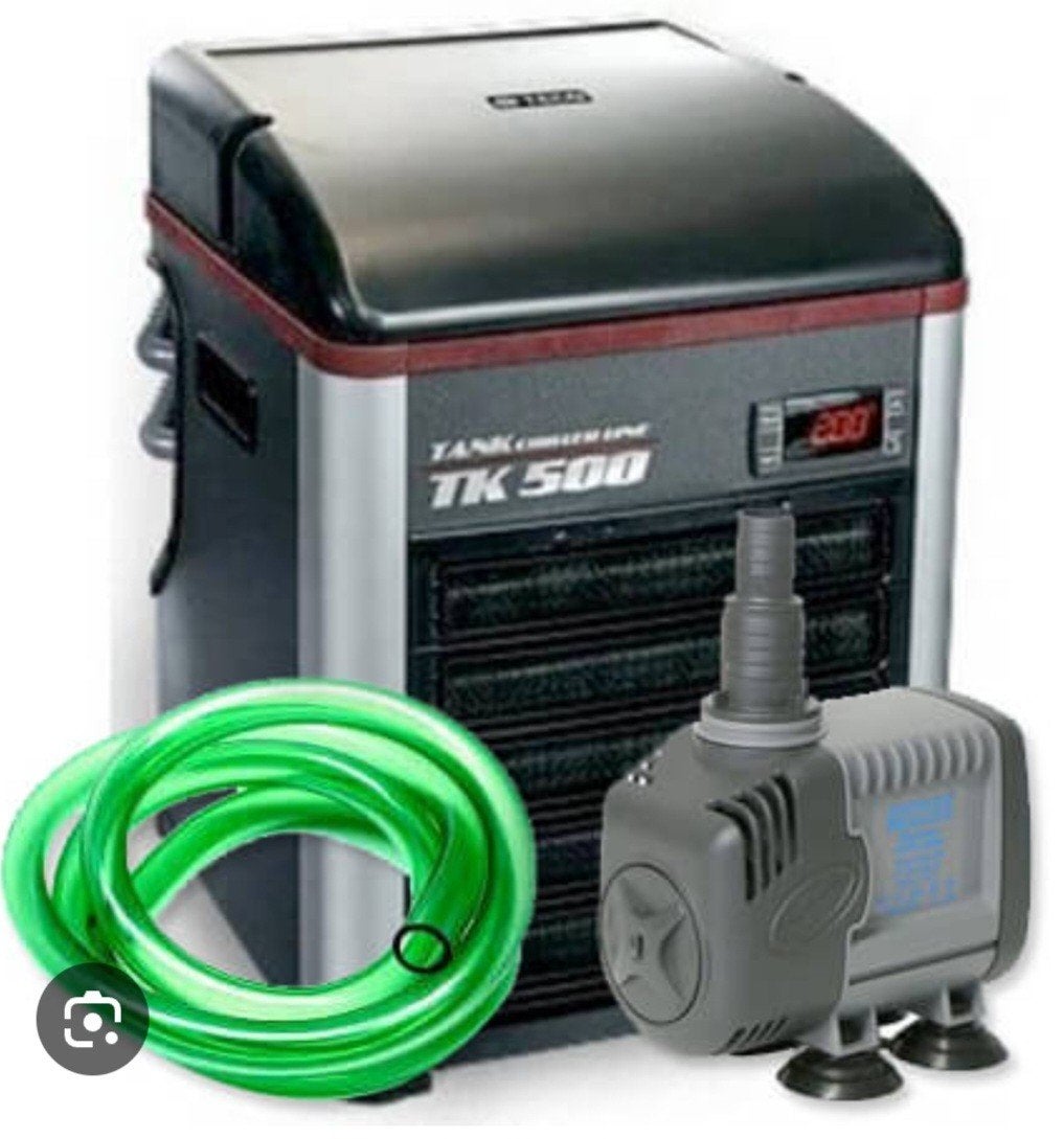 TECO 500 Aquariumkoeler ZGAN !!, Ophalen, Inclusief toebehoren, Zo goed als nieuw, Verlichting of Verwarming