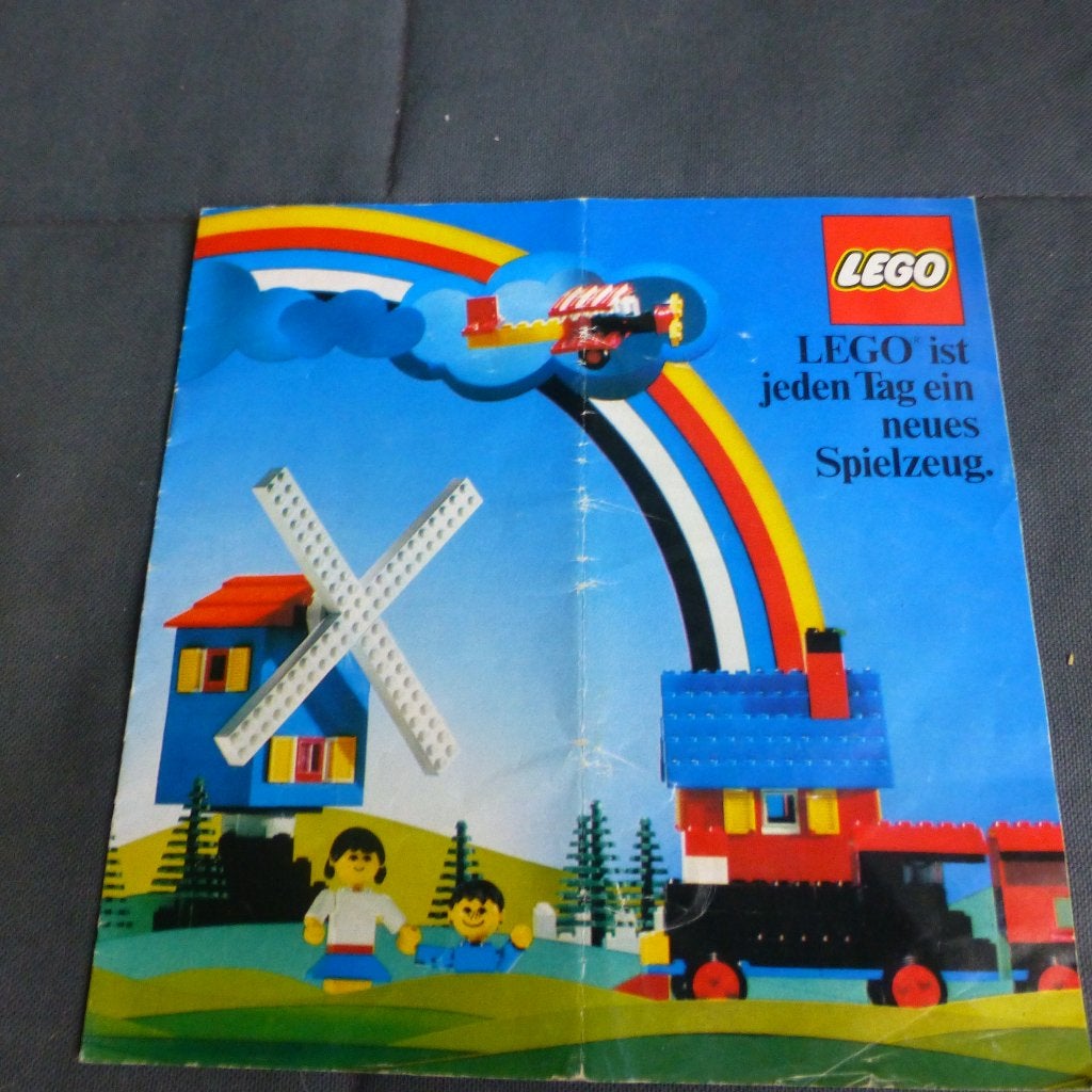 Lego folder uit 1975, Ophalen of Verzenden, Zo goed als nieuw, Overige typen, Lego