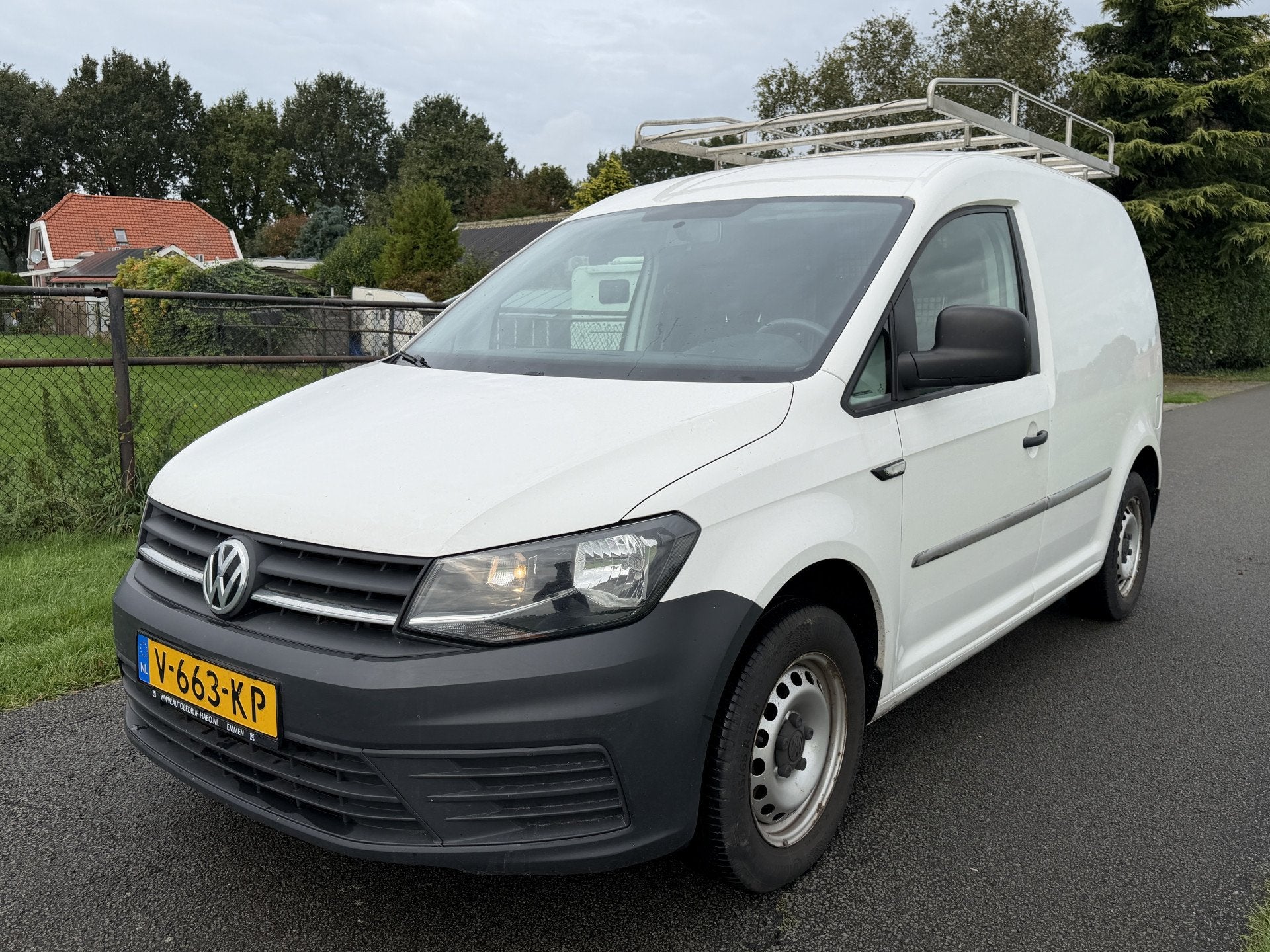 Volkswagen Caddy 2.0 TDI L1H1 BMT Trendline Airco/Navi/Cruis, Auto's, Voorwielaandrijving, 1374 kg, Stof, Gebruikt