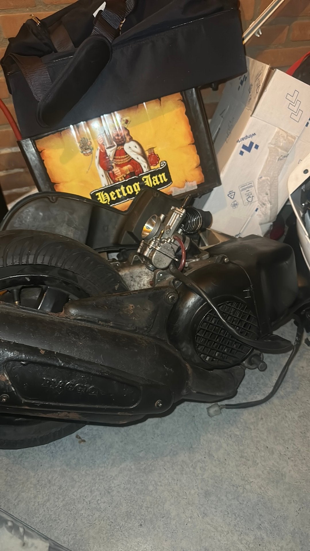 Piaggio skr blok 125cc, Ophalen, Gebruikt, Blok