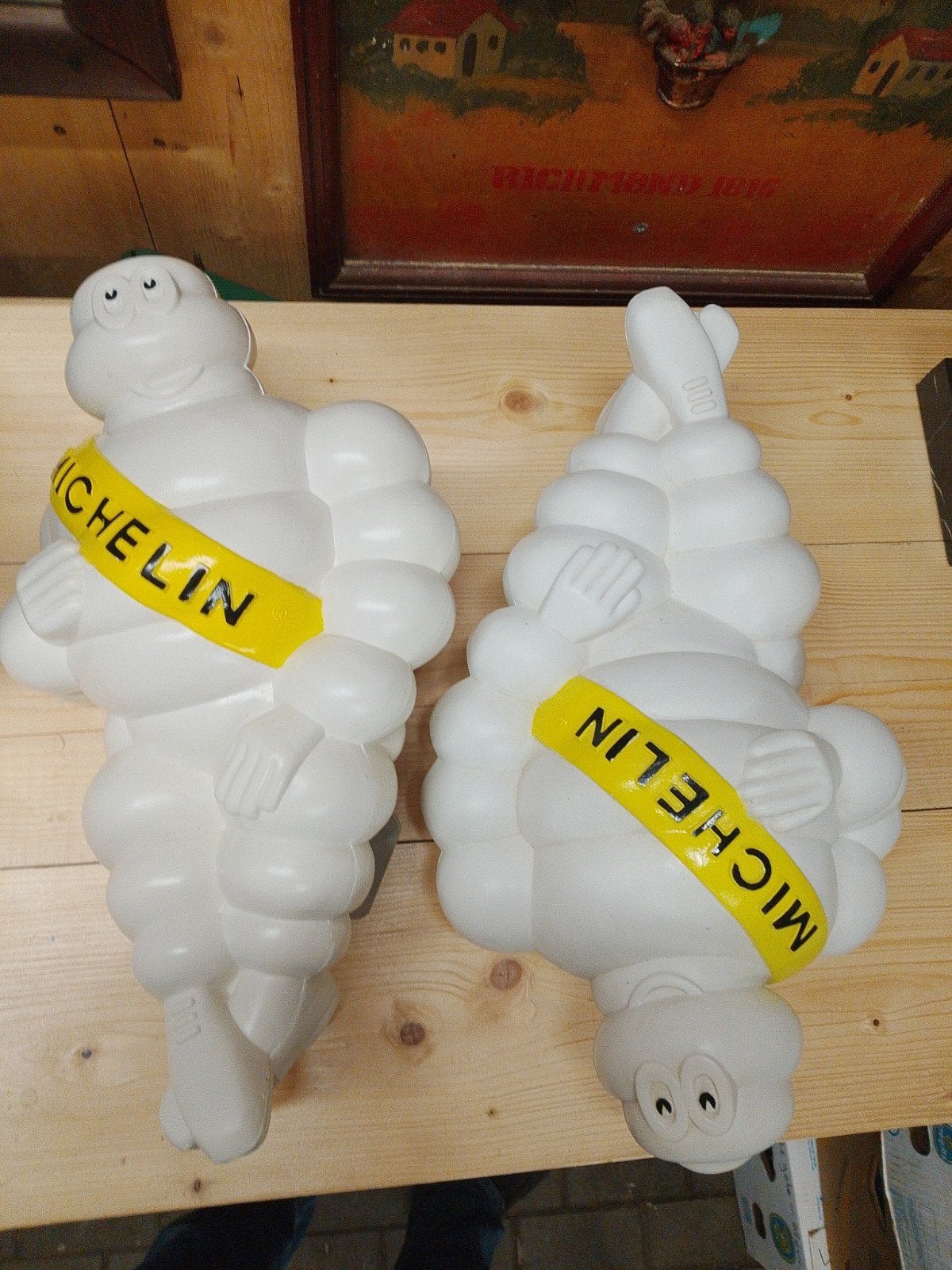 Michelin poppen, Ophalen of Verzenden, Gebruikt