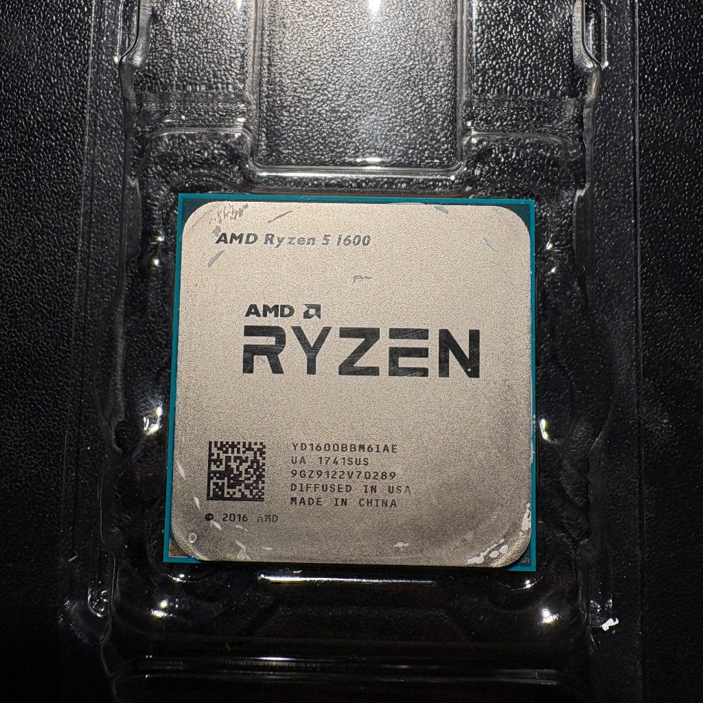 AMD Ryzen 5 1600, Computers en Software, 6-core, Gebruikt, 3 tot 4 Ghz, AMD Ryzen 5