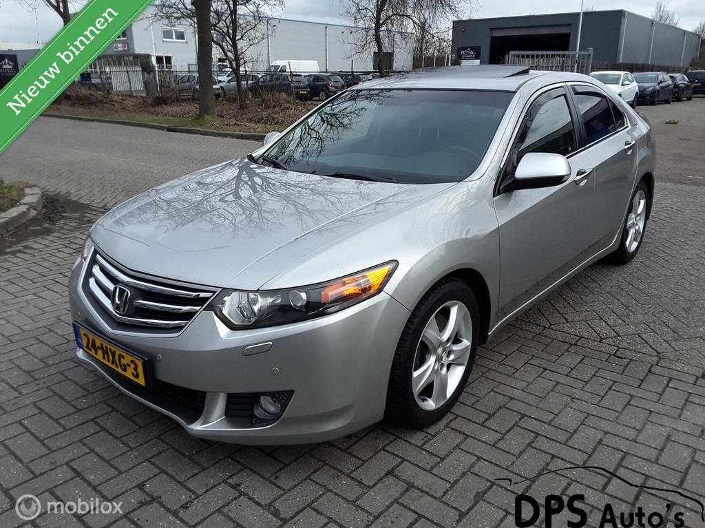 Honda Accord 2.4 i-Vtec Executive CU2 K24Z3 201pk Automaat,, Auto's, Honda, Bedrijf, Te koop, Accord, ABS, Achteruitrijcamera