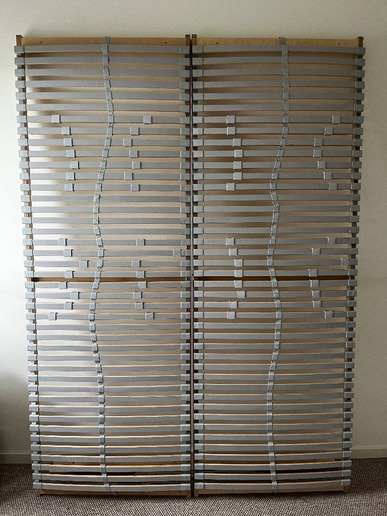 Lattenbodem, Ophalen, 70 cm of minder, Zo goed als nieuw, Twijfelaar