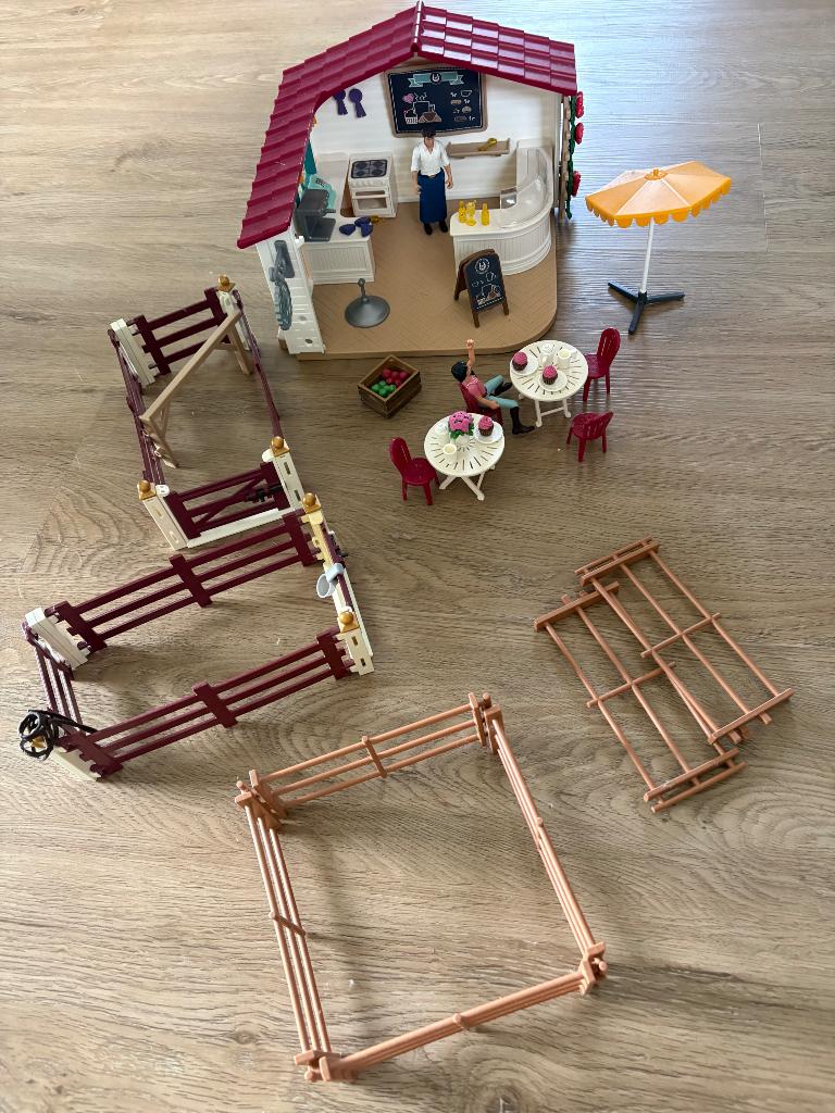 Playmobil café, Ophalen, Gebruikt, Los playmobil