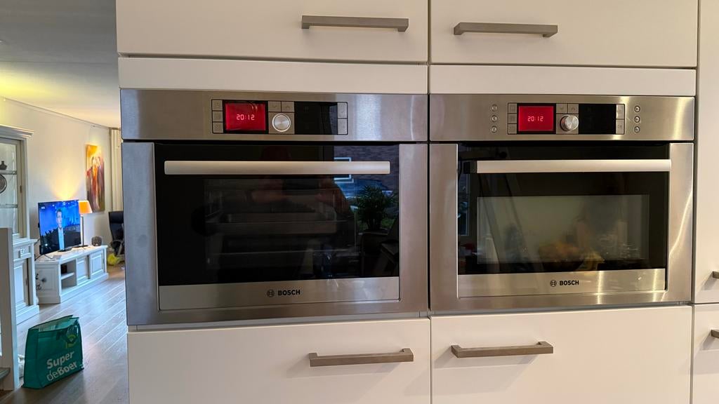Bosch inbouw stoomoven HBC26D553, Oven, Inbouw, Ophalen, 45 tot 60 cm