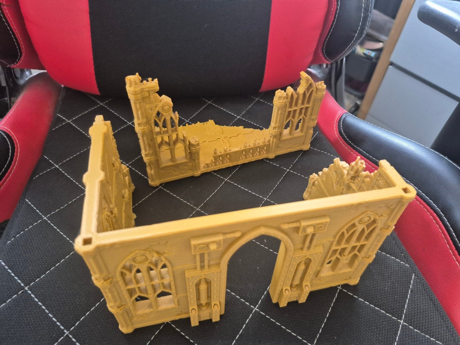 Warhammer 40K Terrein - Ruïnes van Kathedraal, Ophalen of Verzenden, Zo goed als nieuw, Warhammer 40000, Toebehoren