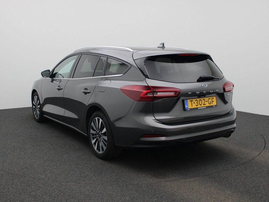 Ford Focus Wagon 1.0 EcoBoost Hybrid Titanium X | ACHTERUITR, 12 maanden, Gebruikt, Euro 6, Origineel Nederlands