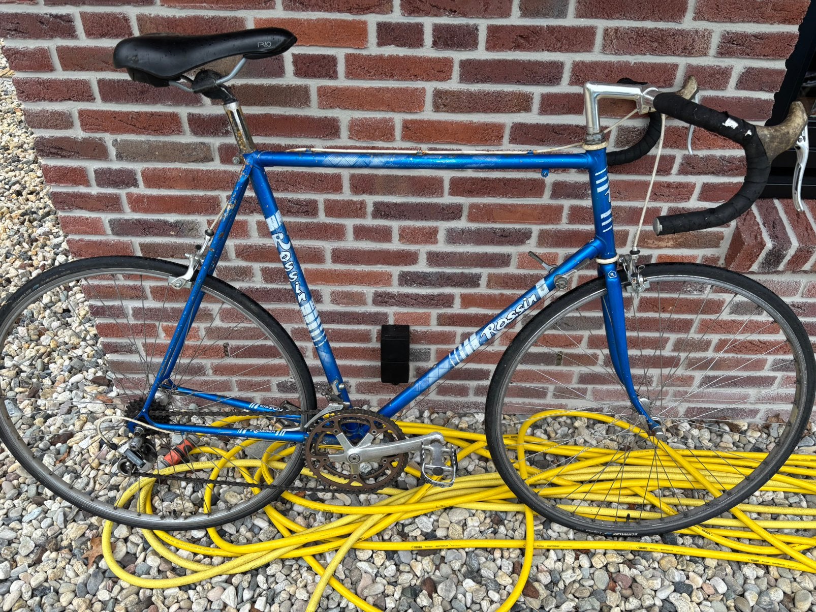 Rossin racefiets maat 62/63 c-t, Fietsen en Brommers, Fietsen | Racefietsen, 28 inch, Gebruikt, 61 tot 65 cm, Ophalen