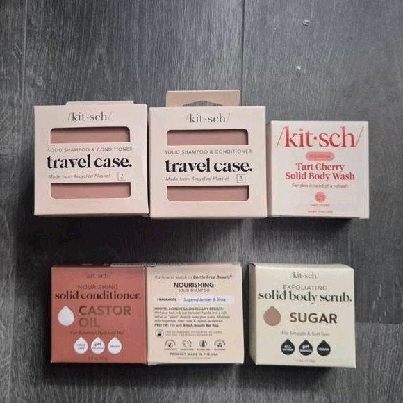 Kitsch Solid Body Wash, Shampoo, Conditioner & Scrub, Ophalen of Verzenden