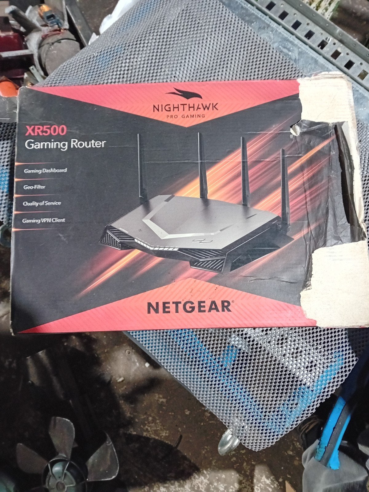 NETGEAR Nighthawk XR500 Gaming Router - Zo goed als nieuw, Computers en Software, Routers en Modems, Ophalen of Verzenden, Zo goed als nieuw