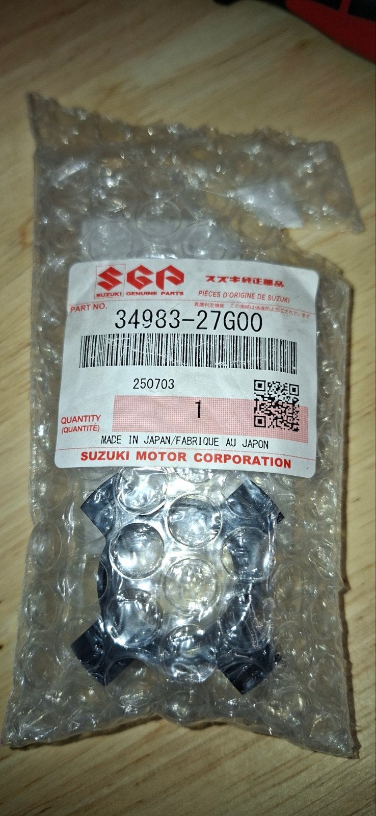 Suzuki Origineel Onderdeel 34983-27G00, Motoren, Ophalen of Verzenden