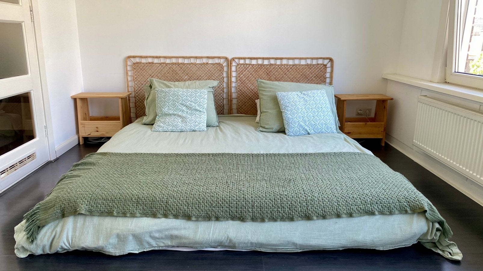 Mattress Anneland-Ikea (King:180x200), Tweepersoons, Ophalen of Verzenden, Zo goed als nieuw, 180 cm
