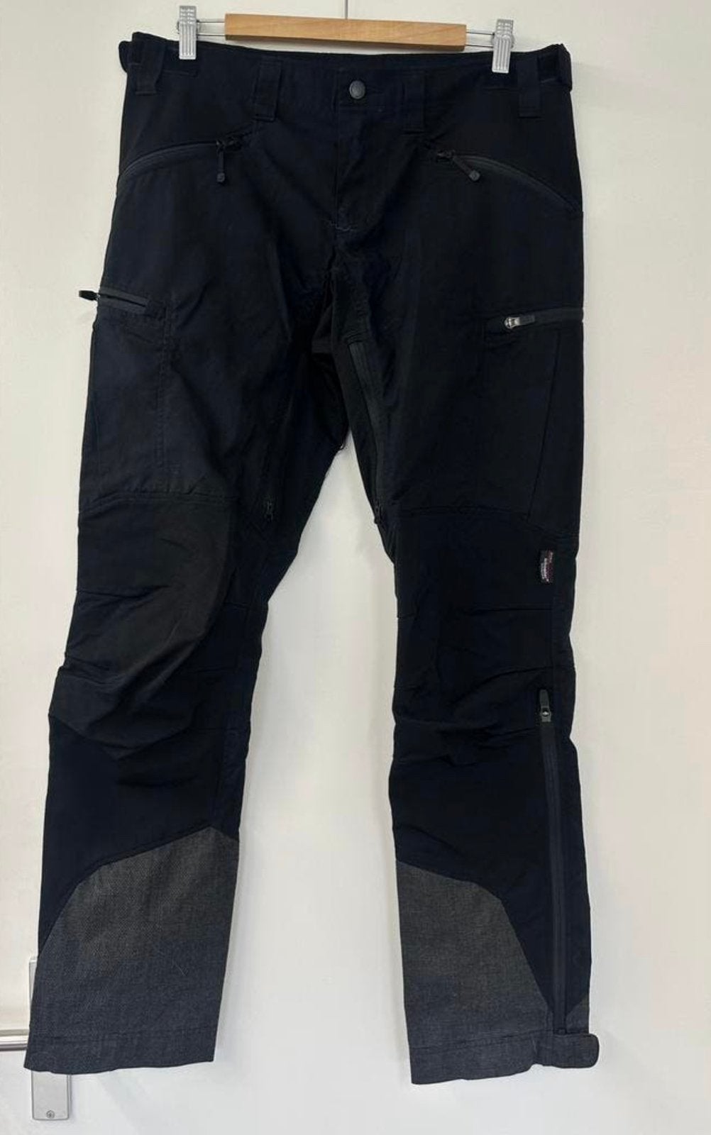 Lundhags Makke Ws Pant maat 42 black, Verzenden, Zwart, Maat 42/44 (L), Zo goed als nieuw