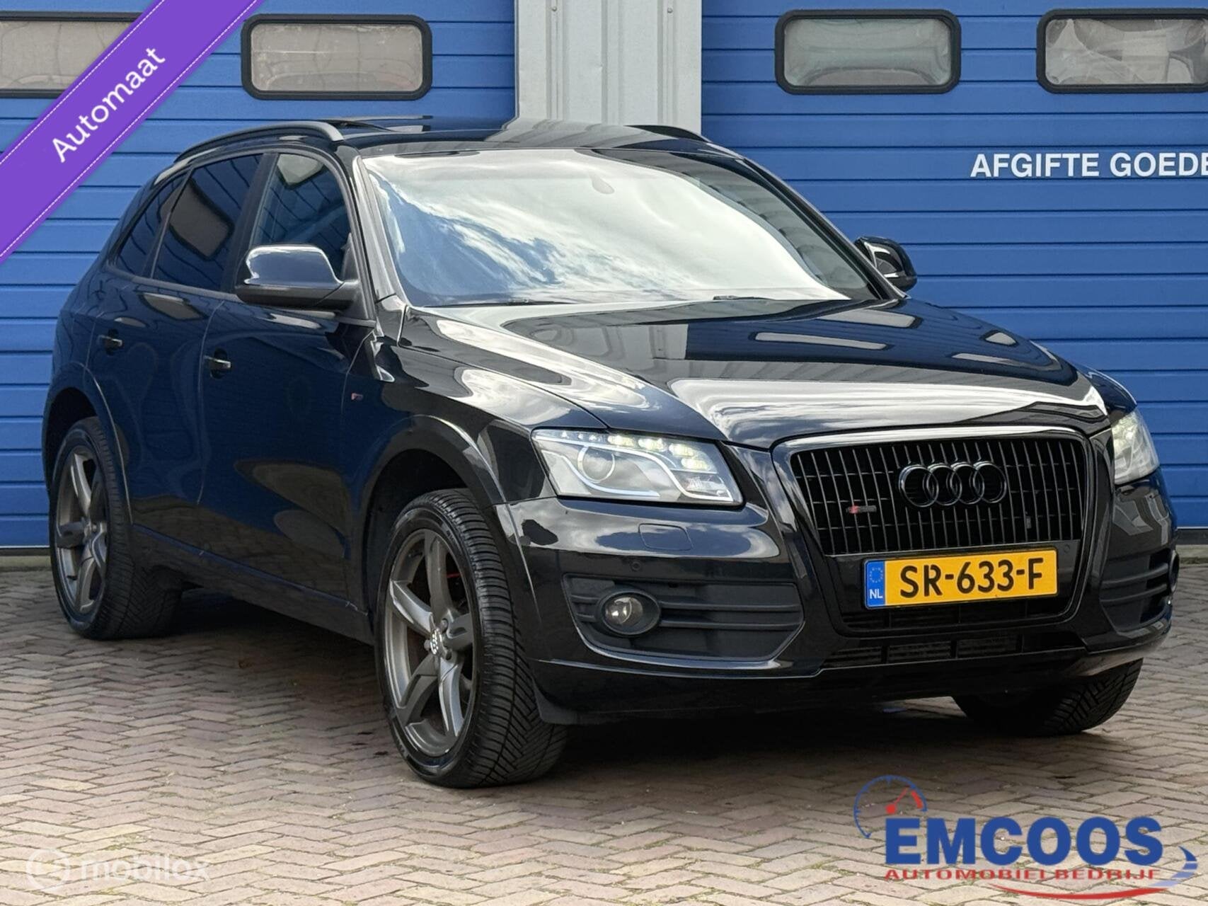 Audi Q5 2.0 TFSI quattro Engine is ticking; engine is not go, Auto's, Automaat, Euro 5, Gebruikt, Zwart