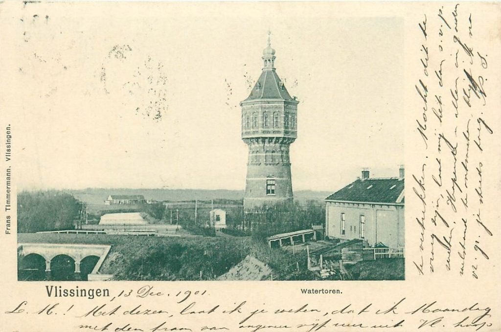 701-014-035 Vlissingen Watertoren, Verzenden, Voor 1920, Zeeland