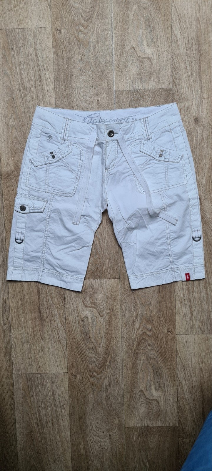 Witte korte broek EDC by Esprit, Maat 36, Kort, Wit, Nieuw, Ophalen of Verzenden