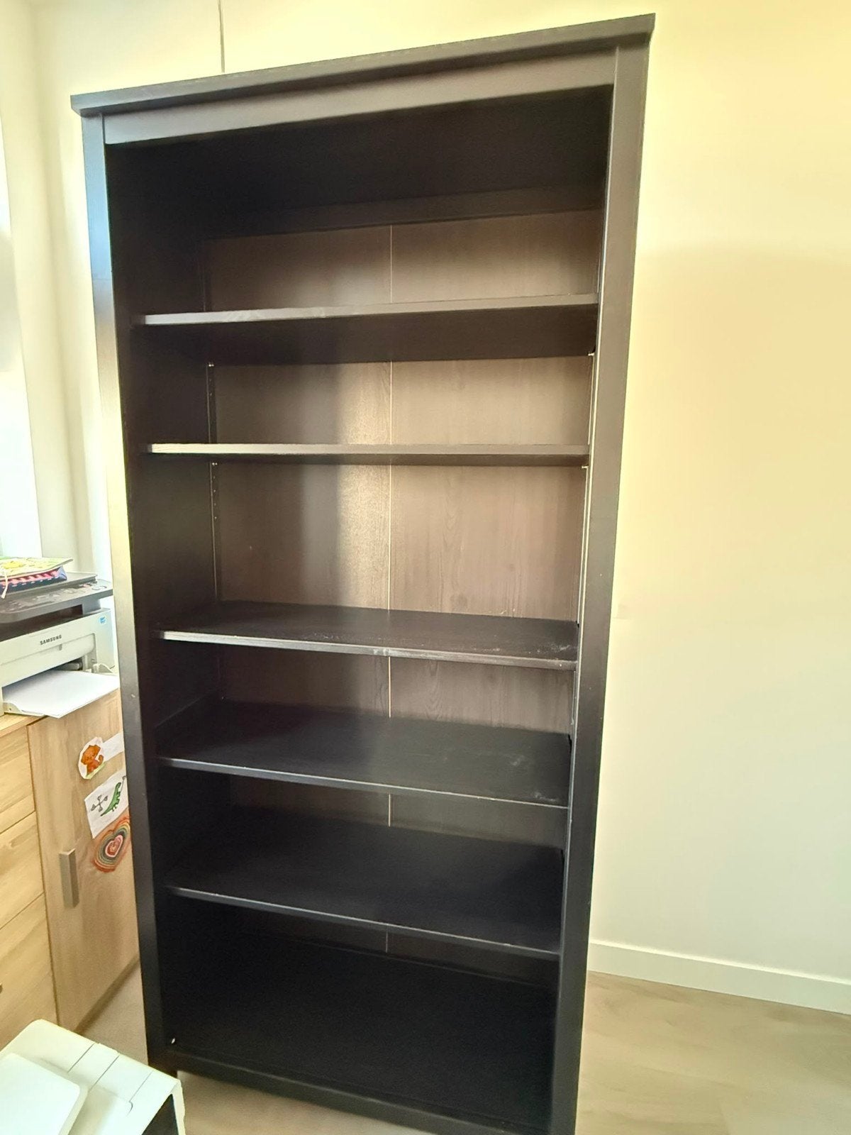IKEA Hemnes Boekenkast - Donkerbruin (200x90x34 cm), Ophalen