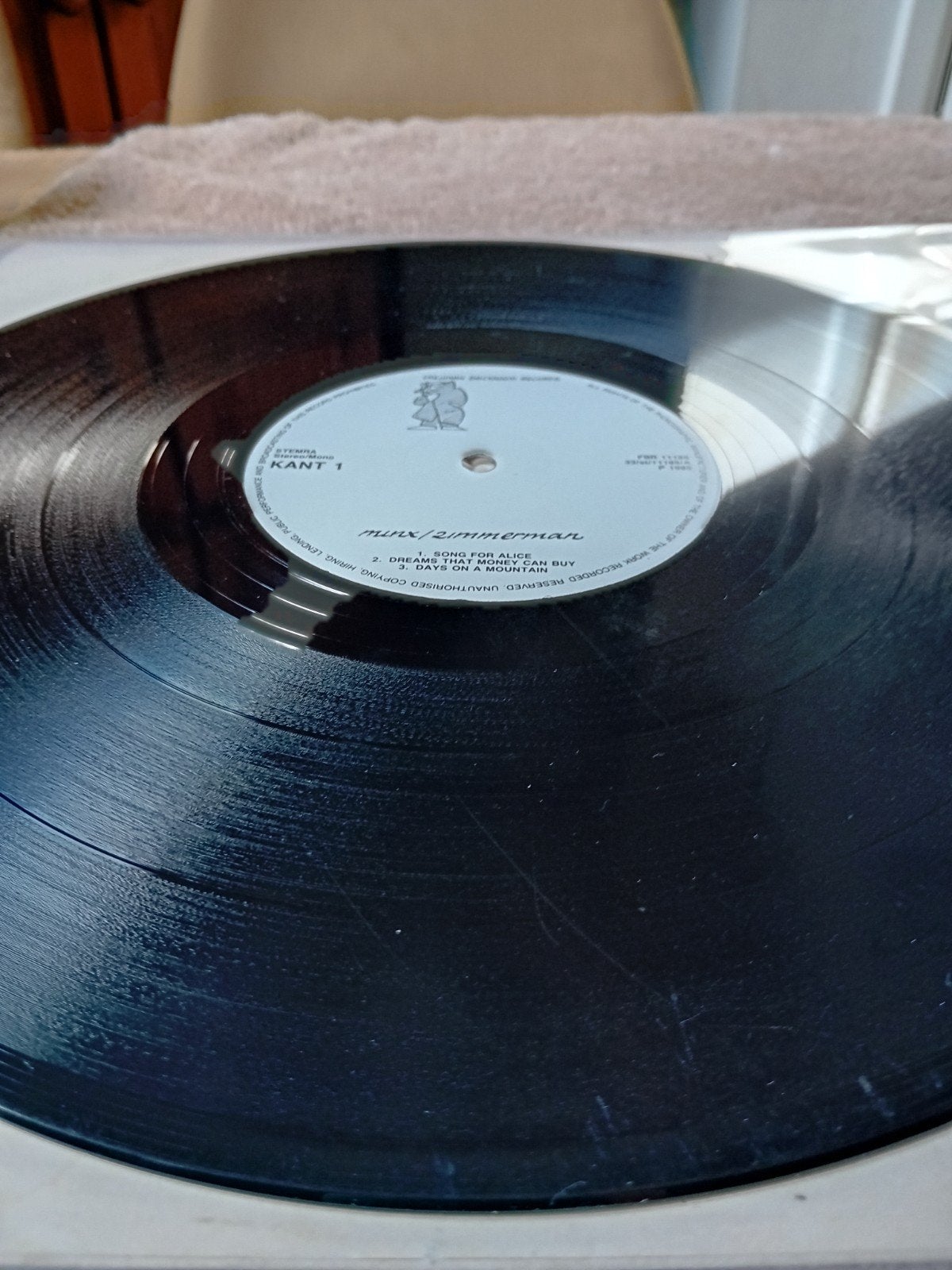 Minx/Zimmerman - Kant 1 & 2 LP (1985) - Pop zeldzaam/Rock, Ophalen, LP, Gebruikt, Pop