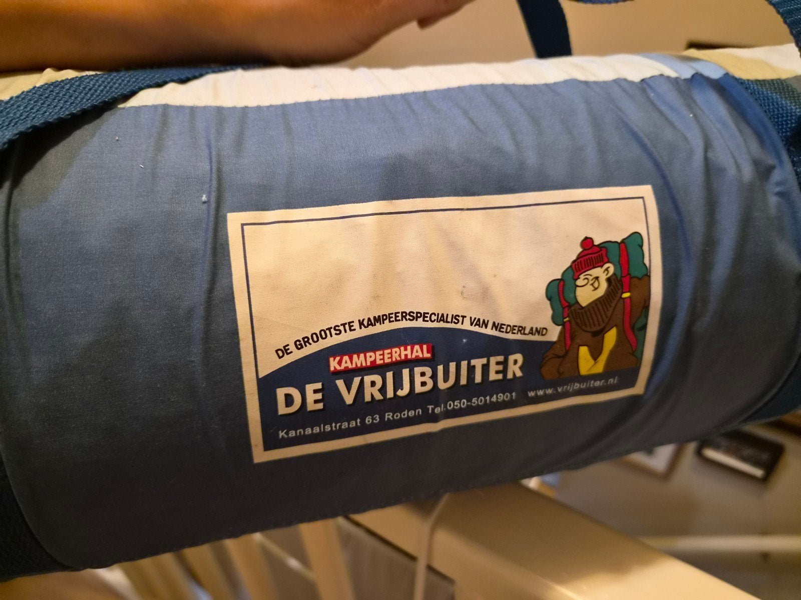 De Vrijbuiter Donau 2 SL11 tent, Ophalen