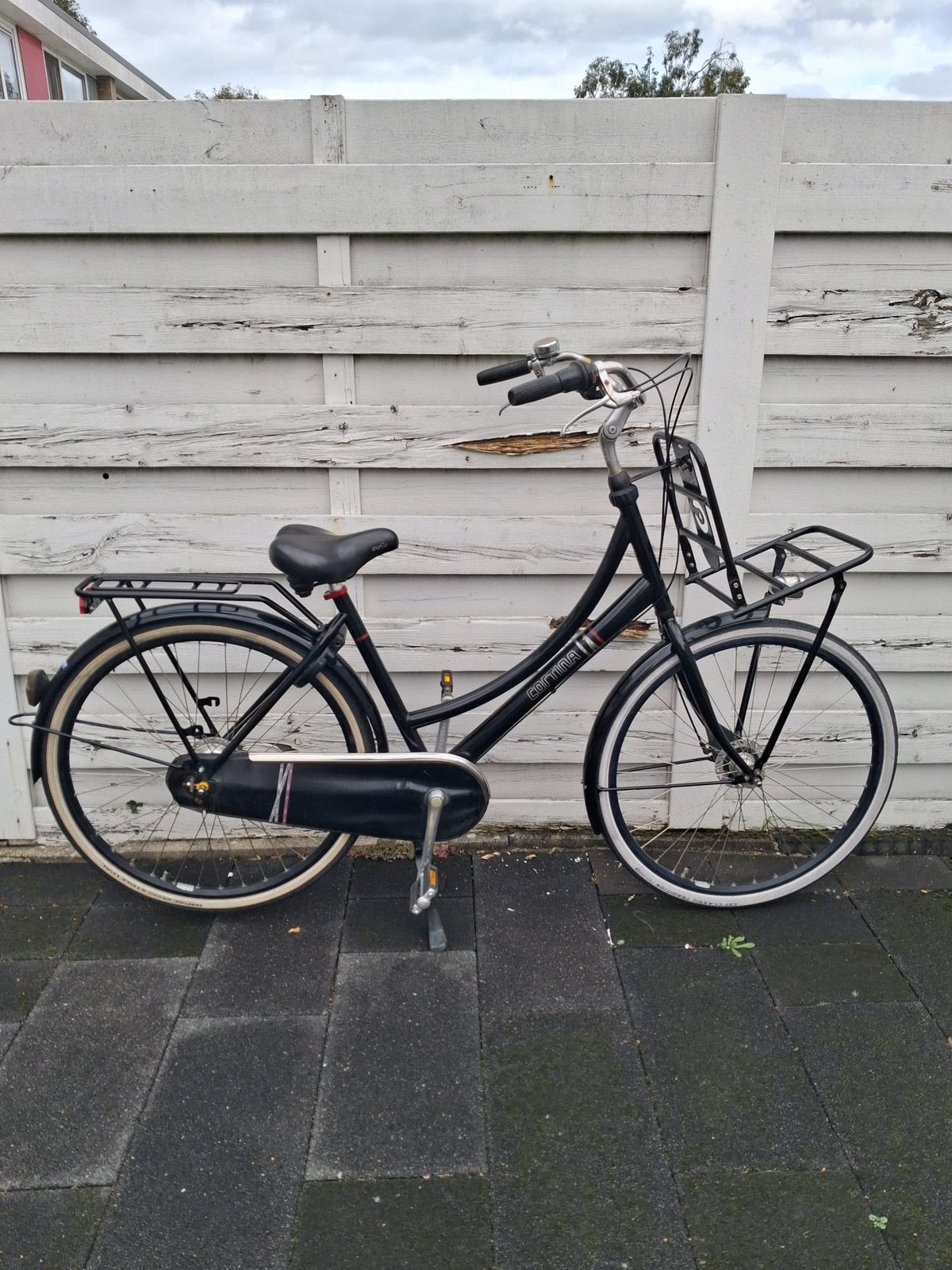Cortina dames transportfiets 28inch 50cm, Versnellingen, 50 tot 53 cm, Trommelrem, Ophalen