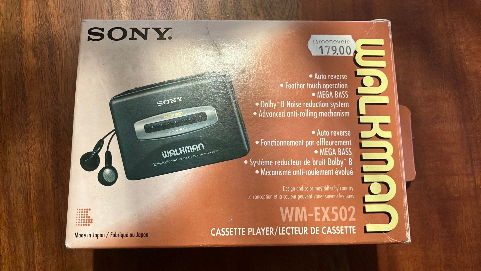 Sony Walkman - WM-EX502 (Nieuw!), Ophalen of Verzenden, Walkman