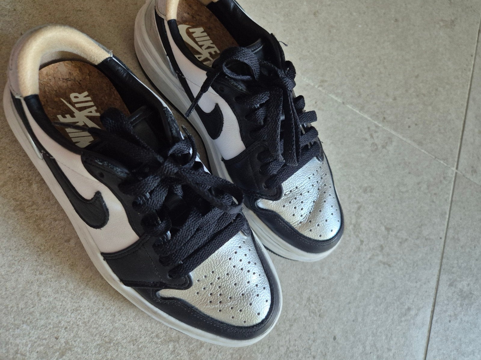 Nike Air Jordan 1 Low elevate sneakers, Zwart, Nike, Nieuw, Ophalen of Verzenden