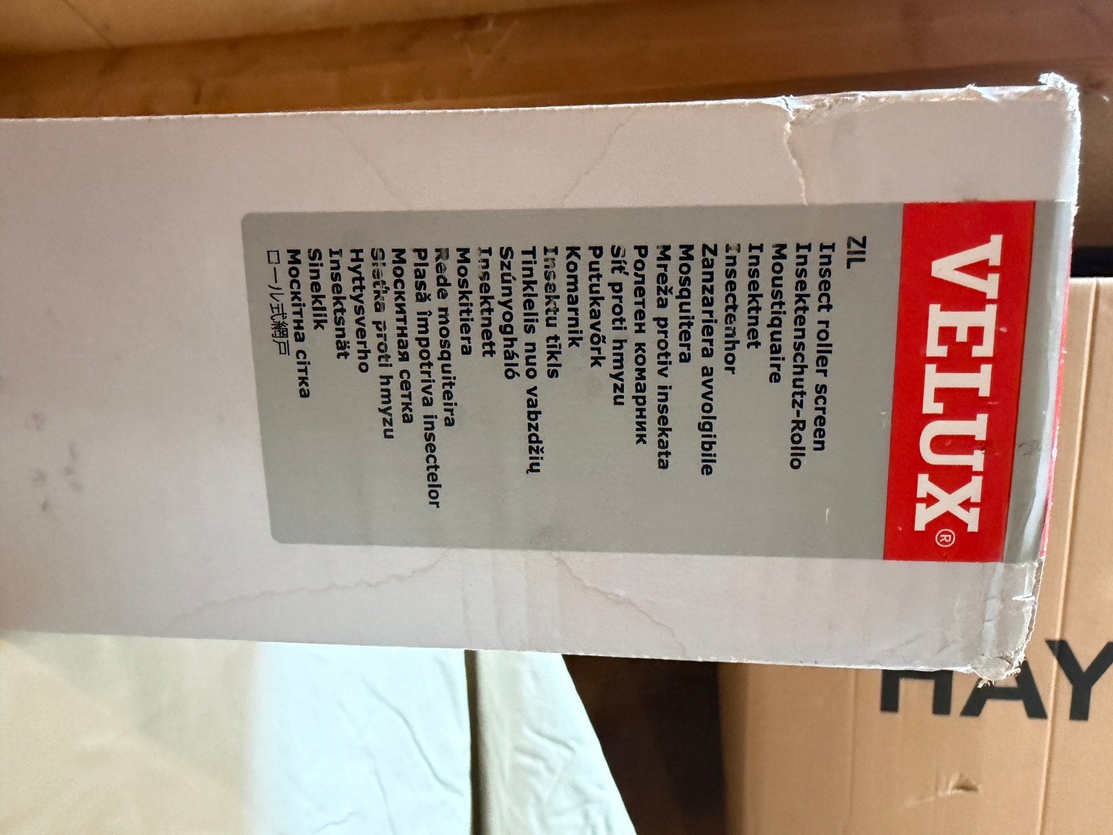 Velux ZIL PK10 Insectenrolgordijn - Nieuw in doos, Kunststof, Overige typen, Minder dan 200 cm, Nieuw