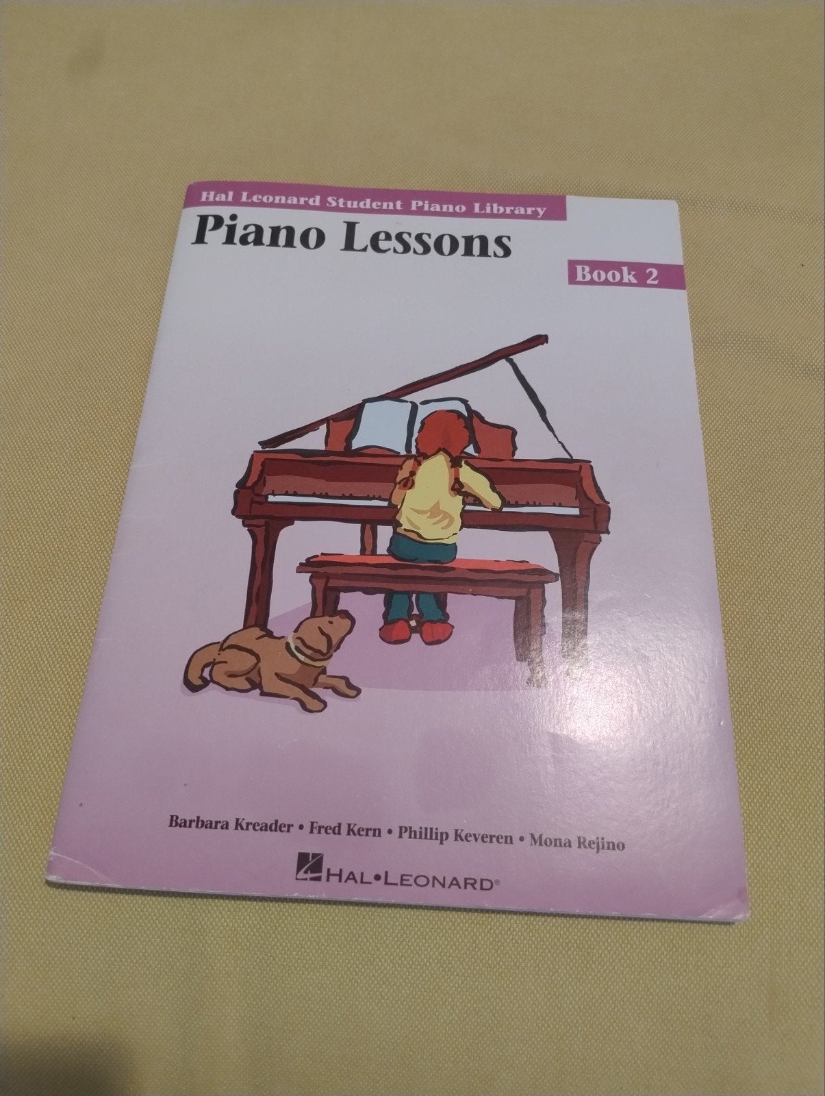 Pianoboek Piano Lessons deel 2 Hal Leonard, Ophalen of Verzenden, Les of Cursus, Klassiek, Piano