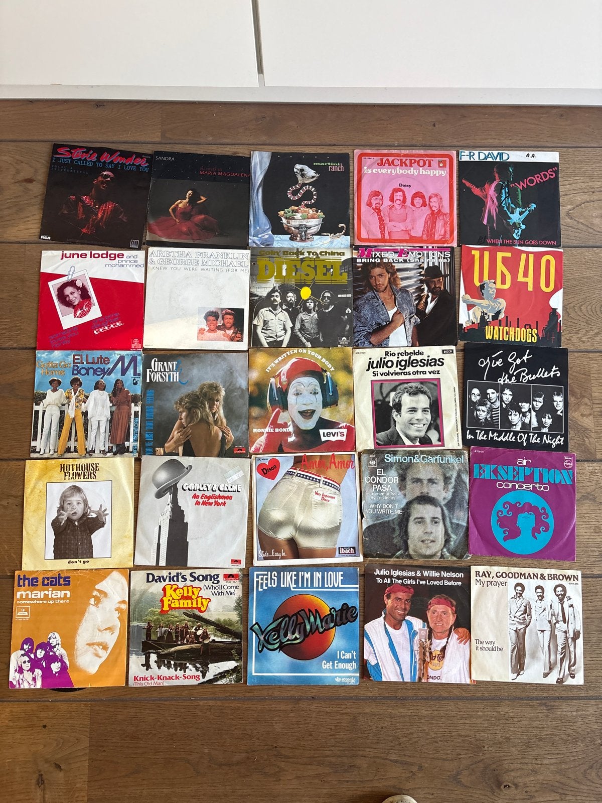 Diverse 7 inch vinyl singles - Pop, Rock, Soul, Gebruikt, 7 inch, Pop, EP