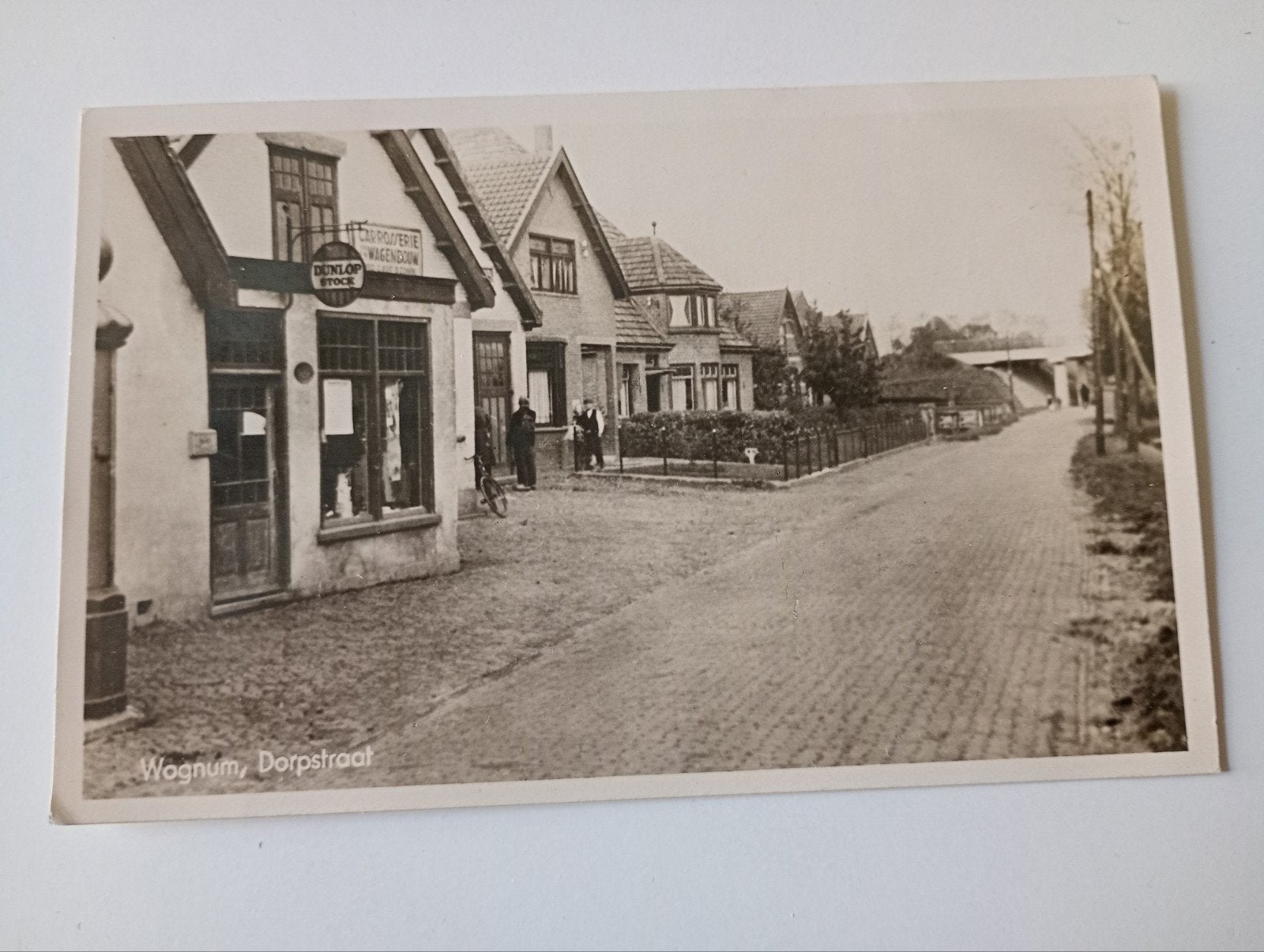 Wognum Dorpstraat 1950, Ophalen of Verzenden, 1940 tot 1960, Gelopen, Noord-Holland