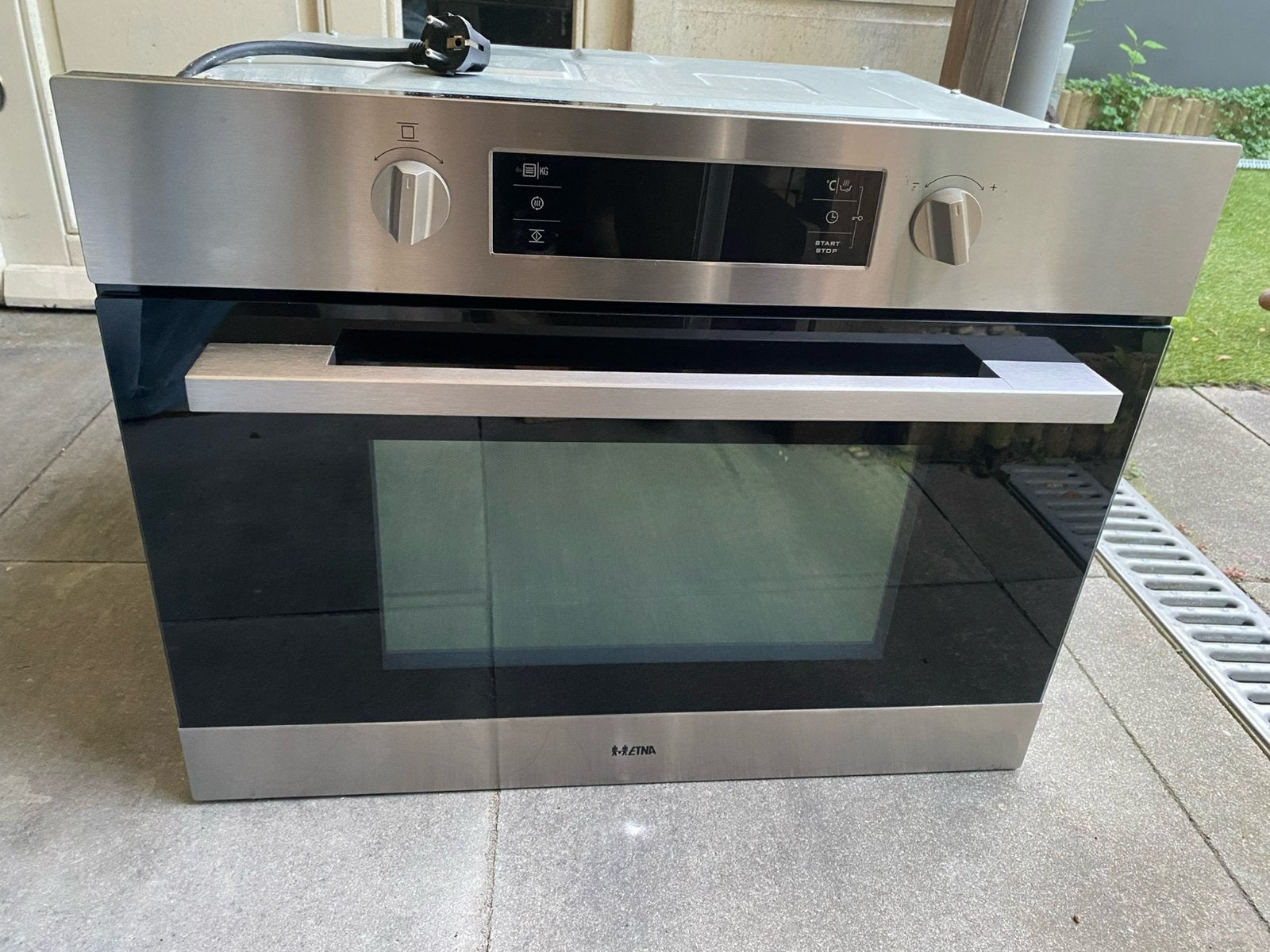Inbouw Combi oven met magnetron - ETNA CM244RVS, Ophalen, Gebruikt