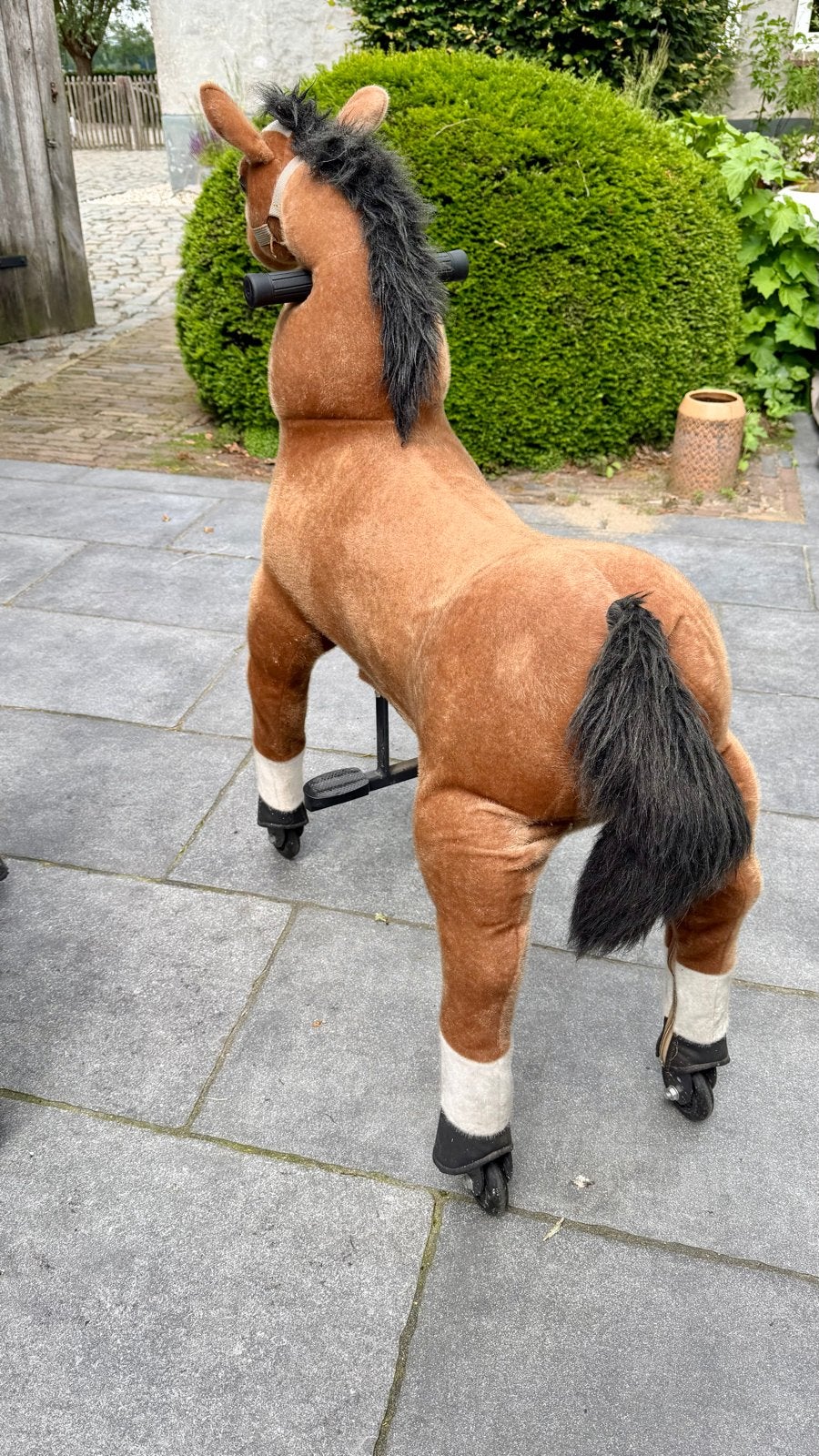 Rijdbaar speelgoedpaard - Medium exemplaar, Ophalen, Gebruikt, Jongen of Meisje
