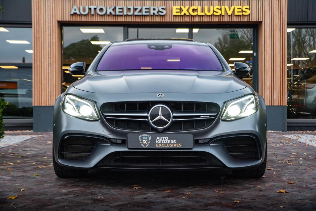Mercedes-Benz E-klasse AMG 63 4MATIC Premium Plus Schuifdak, Automaat, Gebruikt, 120 €/maand, Leder