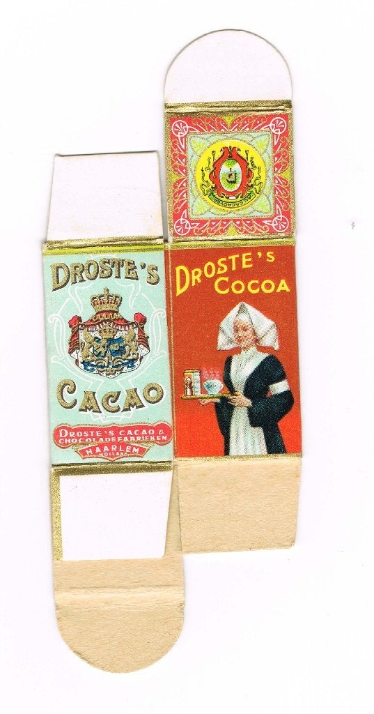 Droste Cacao - Miniatuur kartonnen doosje - 3.5 cm, Ophalen of Verzenden, Overige typen