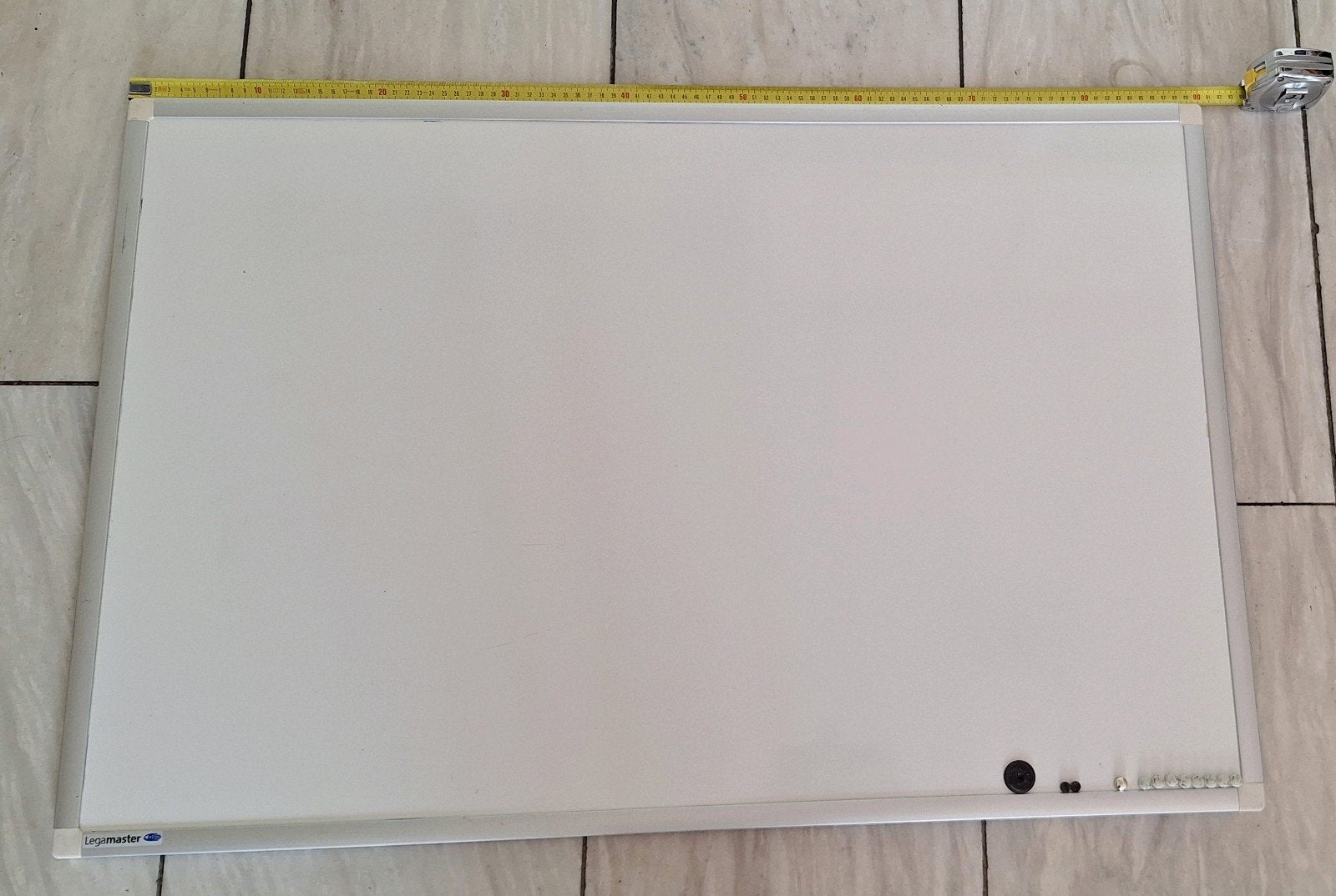Legamaster whiteboard 60x90 cm Krasbestendig & Magnetisch, Ophalen, Gebruikt, Magneetbord