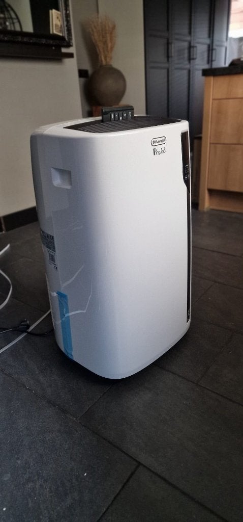 MOBIELE AIRCO- 10700 BTU! De’Longhi Pinguino PAC EL98 ECO, Witgoed en Apparatuur, Airco's, Ophalen, Gebruikt, Energieklasse A of zuiniger
