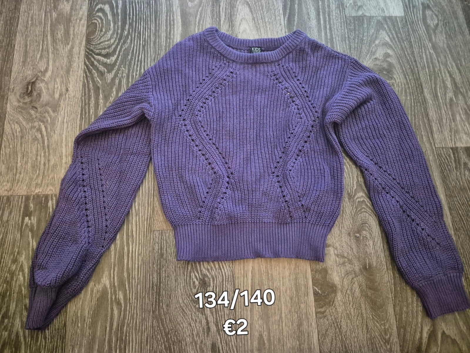 trui maat 134/140, Kinderen en Baby's, Kinderkleding | Maat 140, Meisje, Trui of Vest, Ophalen of Verzenden, Zo goed als nieuw