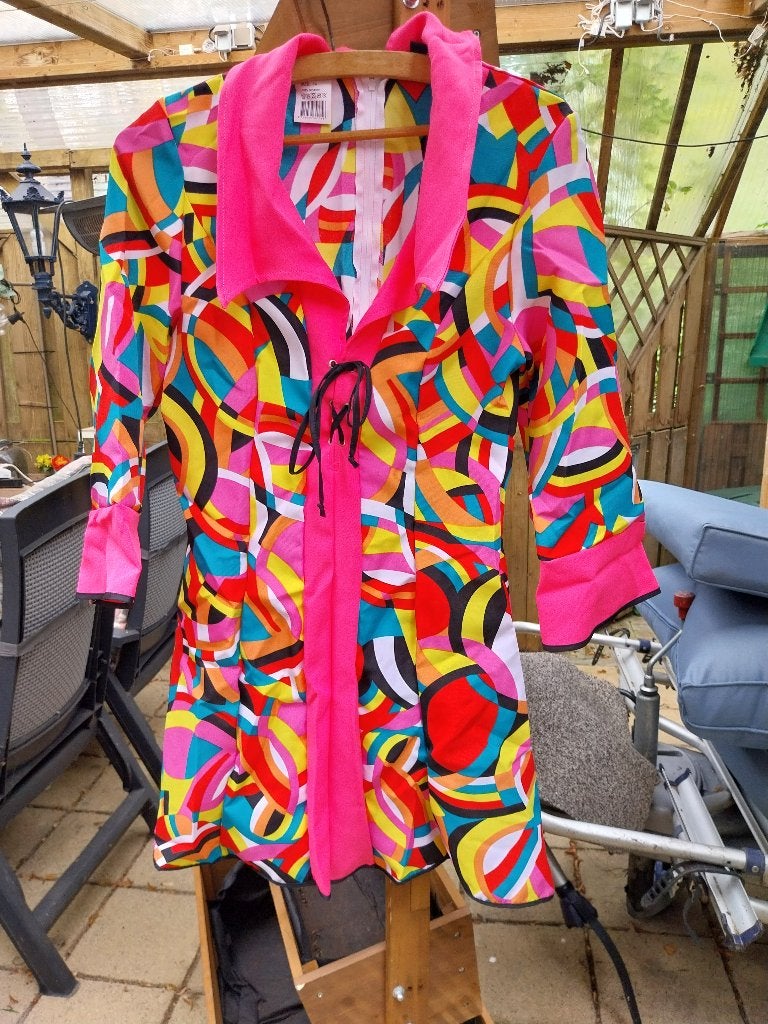carnavalskleren Disco popart jurk, Carnaval, Wilbers en Wilbers, Nieuw, Ophalen of Verzenden