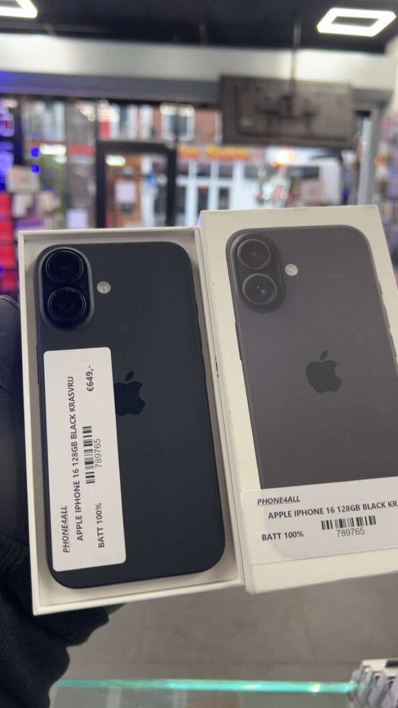 APPLE IPHONE 16 128GB  ZO GOED ALS NIEUW, Niet ingevuld, 128 GB, Niet ingevuld, Ophalen of Verzenden