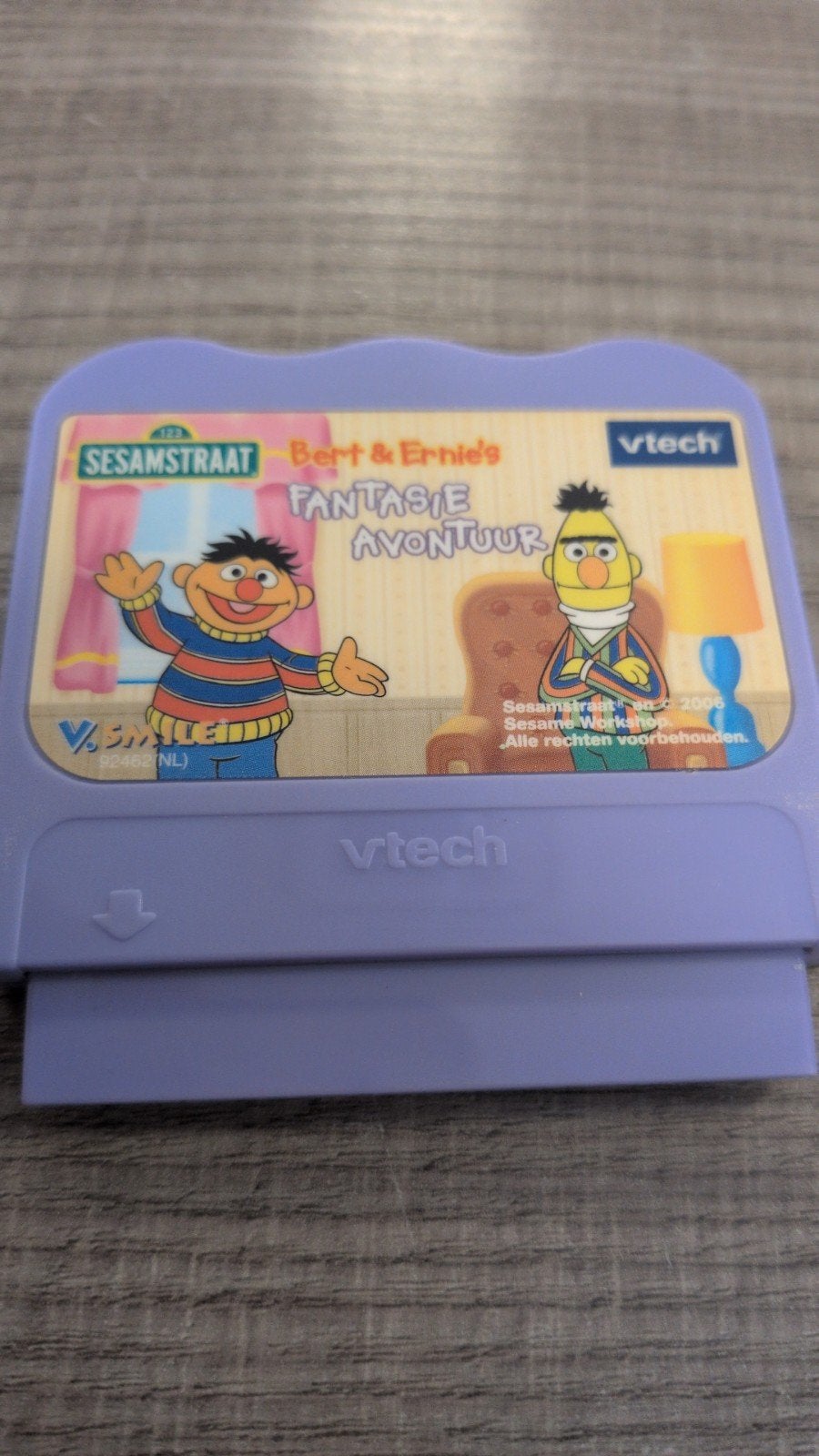 VTech V.Smile Sesamstraat Bert & Ernie's Fantasie Avontuur, Kinderen en Baby's, Speelgoed | Vtech, Ophalen of Verzenden, Gebruikt