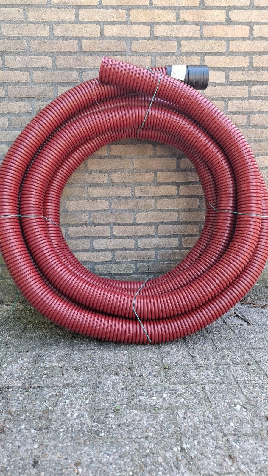Nieuwe 17 meter mantelbuis 90 mm met koppelstuk en trekdraad, Ophalen, Nieuw, Overige typen