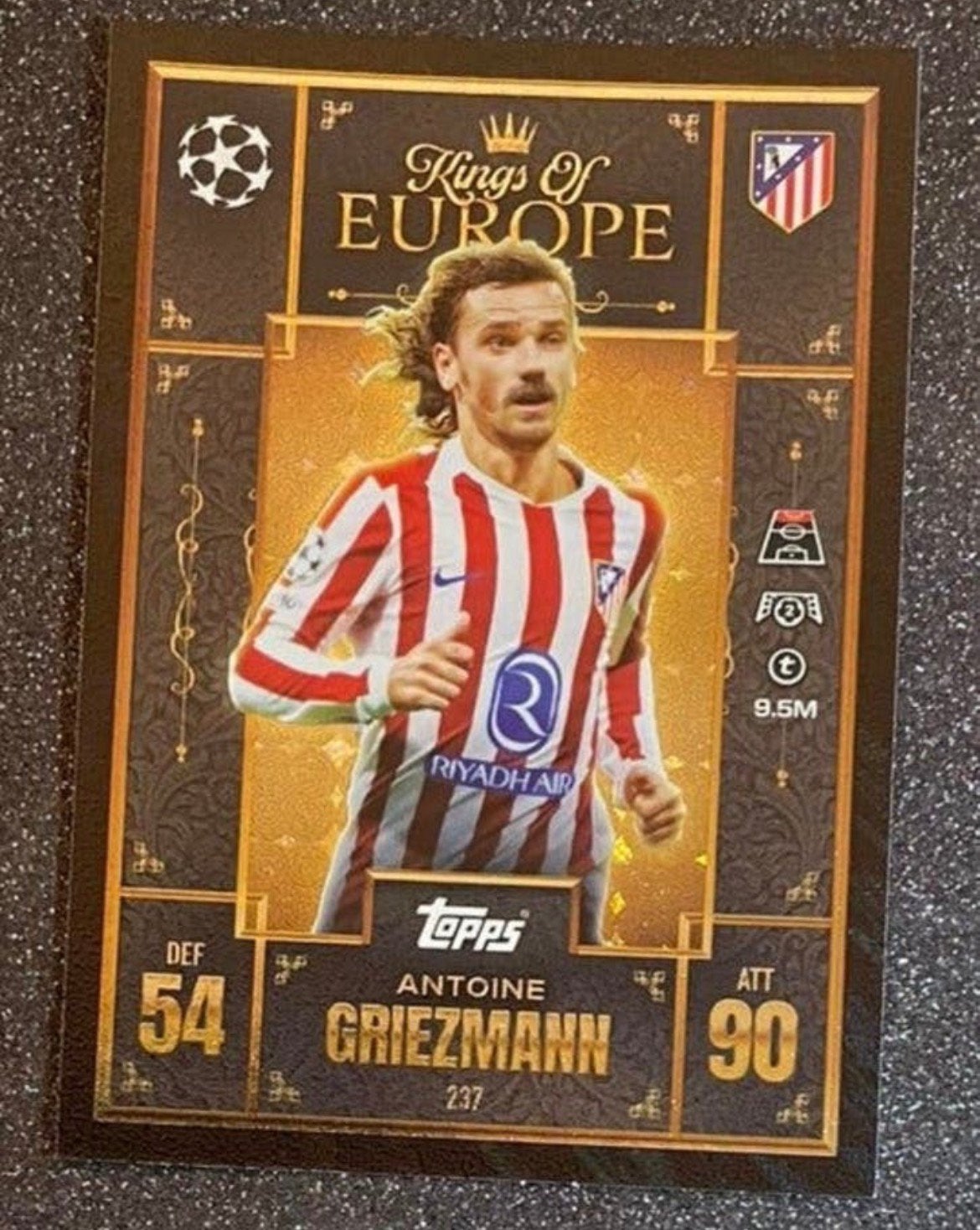 Topps MA EXTRA 25/26 KINGS OF EUROPE  GRIEZMANN  ATLÉTICO M., Verzenden, Zo goed als nieuw, Plaatje